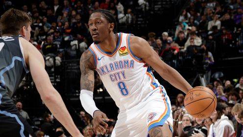 ?SGA傷缺雷霆30分大勝爵士15連勝！杰倫威25+8 霍姆格倫25+9