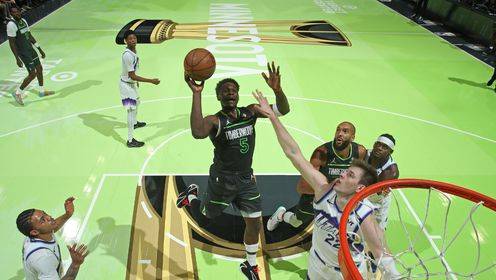 ??森林狼40分大勝爵士 華子三節(jié)37+5 蘭德爾三雙 馬爾卡寧14中4