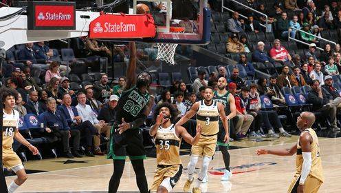 🏀绿军45分狂胜奇才 沃尔什8中8砍新高22分 怀特30+9 白魔11中2