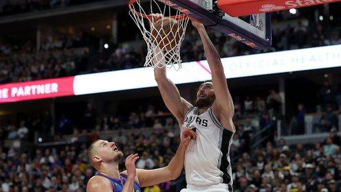 🏀NBA杯-马刺7人上双逆转掘金进8强 瓦塞尔35分 约基奇21+9+10