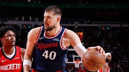 高效14中13！祖巴茨vs火箭空砍33分7板集锦