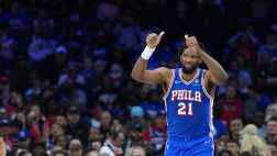 強勢復出！恩比德28分鐘17中12砍下35分6板7助1帽 正負值+33最高