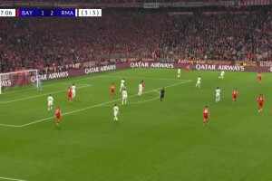 [进球视频]不设防纯互捅！于帕送直塞，凯恩左脚停球紧接右脚抽射破门