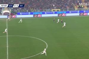 熱那亞扳回一球！國米后防失誤，維克托&middot;維蒂尼亞破門