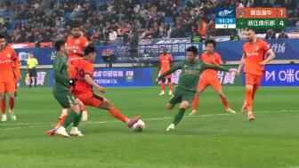 米特里策造4球！陶強龍補時再入一球，浙江4-1領先海牛