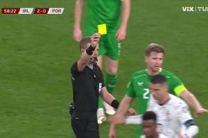  世預賽-C羅報復性肘擊染紅 葡萄牙0-2愛爾蘭無緣提前出線