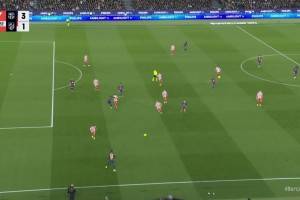 西甲-拉菲尼亞建功奧爾默破門+造點(diǎn) 巴薩3-1逆轉(zhuǎn)馬競(jìng)