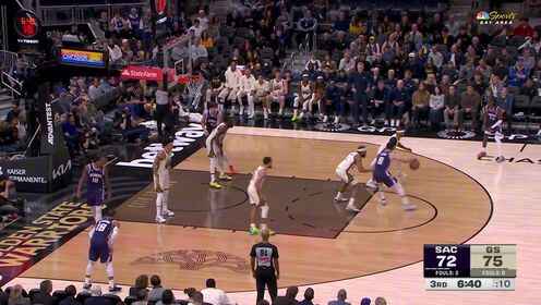 ??勇士末節(jié)一波送國王7連敗 庫里27+10 巴特勒15分 德羅贊24分