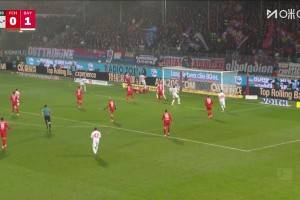 輕輕松松！伊藤洋輝橫敲，奧利塞門前勁射得手