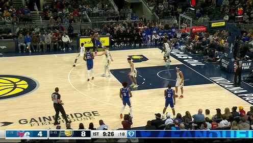 這新秀不一般！埃奇庫姆vs步行者23分7板4助集錦