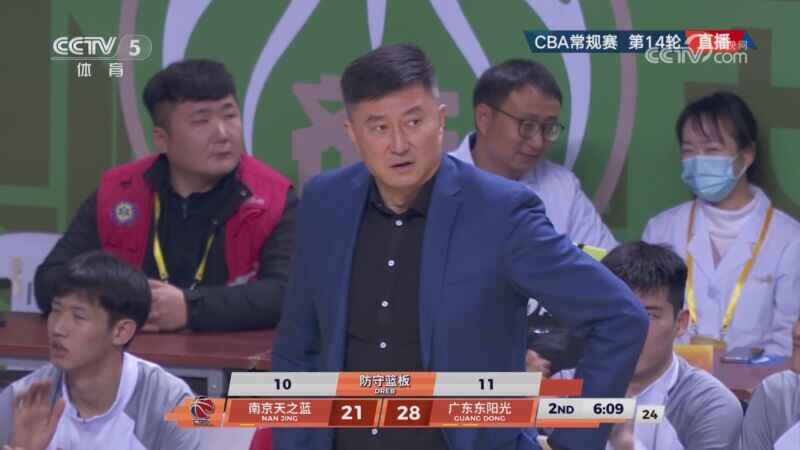 ?廣東送同曦5連??！焦泊喬14+10 郭昊文復出20+5 所羅門16+17