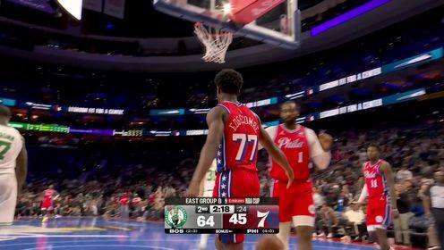 ??NBA杯-綠軍送76人賽季首敗 布朗32分 馬克西26分8板14助