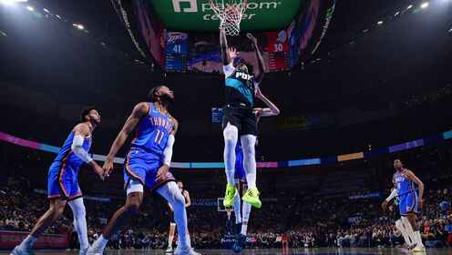 楊瀚森3分5板??雷霆大勝開拓者！SGA30+6 霍姆格倫12+10+6帽