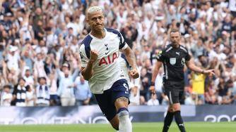 英超-理查利森倒钩+双响新援库杜斯2助攻 热刺3-0伯恩利