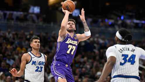 ??肯納德三分絕殺！湖人勝魔術迎9連勝 東契奇33分 老詹里程碑