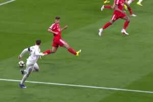  巴爾韋德送助攻，瓊阿梅尼跟進推射破門！皇馬總比分2-1本菲卡！