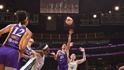 WNBA常规赛 达拉斯飞翼 80 - 81 洛杉矶火花 全场集锦