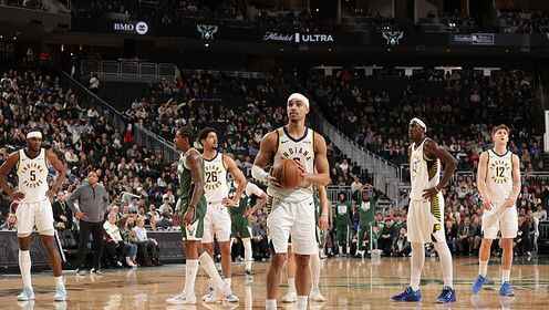 ??雄鹿勝步行者迎3連勝 小波特23+7+8 羅林斯22分 內姆哈德22+8