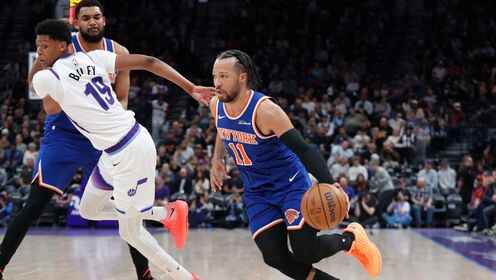 ??尼克斯4人20+逆轉爵士 唐斯21+7+7 森薩博29分