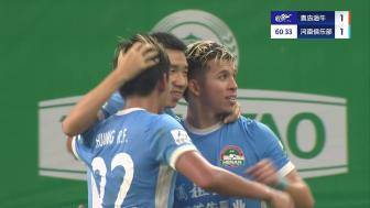 纳萨里奥助攻刘鑫瑜破门，海牛1-1河南队