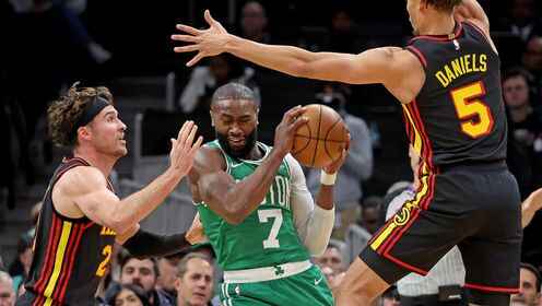 外線始終沒開！杰倫&middot;布朗20中9拿到21分7板 三分5中0&正負值-24