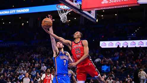 ??雷霆力擒鵜鶘 亞歷山大29+6 霍姆格倫20+14+5帽 錫安21+11