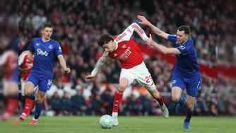  英超-16歲道曼替補進英超首球 阿森納2-0埃弗頓9分領跑