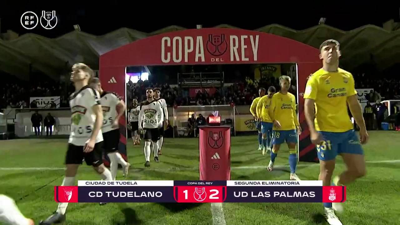  国王杯-穆尼尔加时赛绝杀 拉斯帕尔马斯2-1图德拉诺