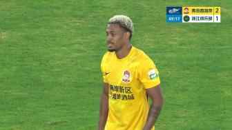  反超比分！戴维森角球传中 内尔松卢斯甩头破门