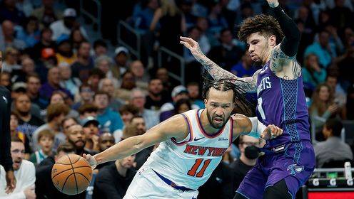 🏀NBA杯-尼克斯大胜送黄蜂7连败！布伦森33分 鲍尔11+6&14中4