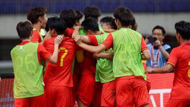  06月10日 足球友谊赛 中国U19vs韩国U19 全场录像