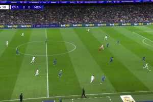 射術這一塊！姆巴佩開場5分鐘破門弒舊主，皇馬1-0領先摩納哥