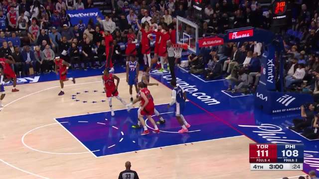 ??猛龍力克76人迎5連勝 英格拉姆22+5 巴雷特22分 馬克西24+9