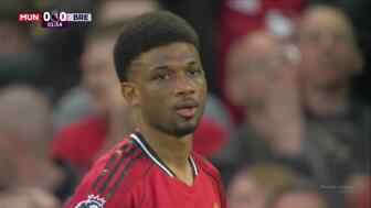 可惜！梅努神級一條龍喂到嘴邊，阿瑪德面對近乎空門竟遭極限封堵