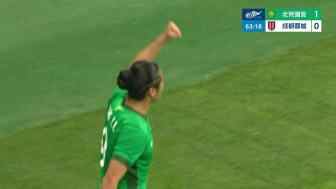 曹永競(jìng)精準(zhǔn)傳中 張玉寧后點(diǎn)頭槌打破僵局