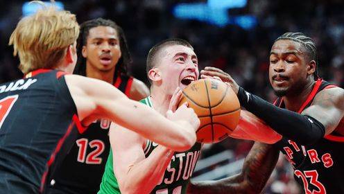 🏀绿军擒猛龙升至东部第三 普理查德33+8+10 杰伦缺阵 莺歌24+7