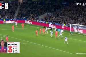 皇社再次領先！格德斯門前凌空斬得手，加西亞回救不及