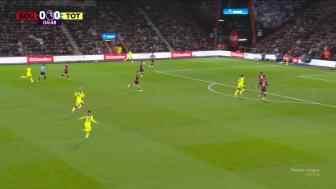  英超-帕利尼亞倒勾塞梅尼奧絕殺 伯恩茅斯3-2熱刺