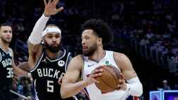 滿血復(fù)出！坎寧安vs雄鹿得到13+10集錦