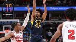 ??步行者狂送49次助攻賽季橫掃公牛 西亞卡姆25分 亞布塞萊20+6