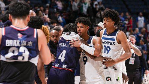 ??季前賽-迪林厄姆27+9 奧拉迪波14分 森林狼60分大勝廣州龍獅