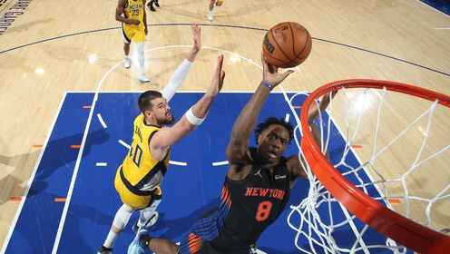 ??尼克斯3人20+送步行者14連敗 哈特賽季新高33+7+5 唐斯22+11