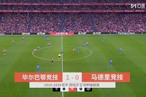 西甲-尼科助攻貝倫格爾破門制勝 馬競0-1畢爾巴鄂競技
