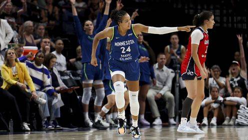 WNBA常规赛 华盛顿神秘人  75 - 92  明尼苏达山猫 全场集锦