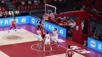  2026中国男篮系列热身赛 ：中国男篮81:82塞尔维亚FMP俱乐部