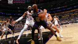 ??太陽全場僅得73分 湖人鎖西部前四 詹姆斯28+6+12 肯納德19分