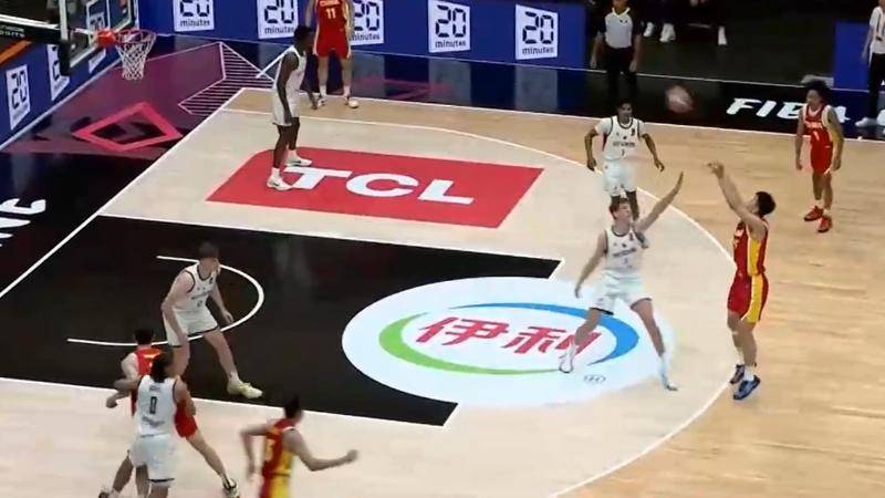 🏀U19男篮世界杯小组赛-朱正12分 中国男篮不敌德国遭遇2连败