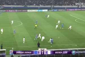 天崩開局?！金順凱開場30秒送點，申花0-1落后