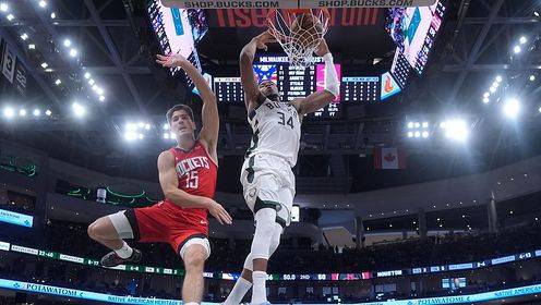 24投15中！字母哥拿到37分8篮板3助攻1盖帽集锦