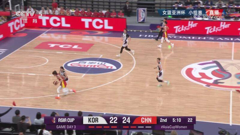 [CCTV集錦]??女籃亞洲杯-張子宇14分鐘8中8砍18分 韓旭18+12 中國大勝韓國